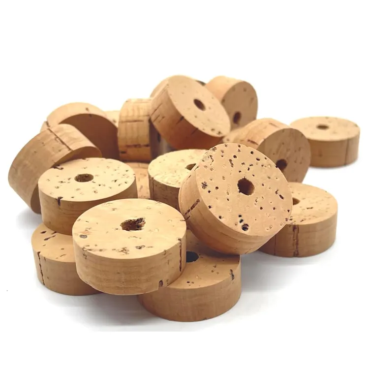 LEECORK Grade E Natural Cork Rings for Rod Building and Crafting