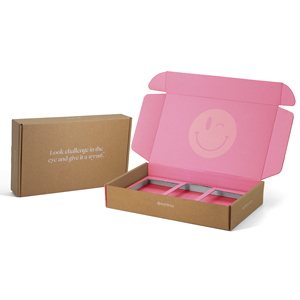 Bespoke — boîte postale en papier Kraft marron, personnalisé, livraison directe par dhl, ondulé, avec Logo, 50 pièces - Product Image 4