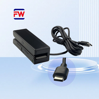 Lector de Banda Magnética USB OTG Portátil MSR90 para Dispositivos Móviles Android