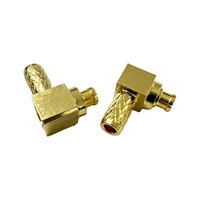 Connecteur RF SSMP femelle angulaire Cipper SSMP-C-KW1.5 au prix d'usine pour câble RG174 RG316 RG179