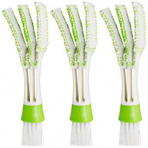 MHK20 Cepillo Limpiador de Doble Cabezal para Rejillas de Ventilación de Aire Acondicionado de Coche, Cepillo para Limpiar Ventanas, Persianas y Teclados - ¡Oferta Especial! - Product Image 3