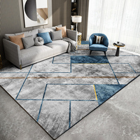 Tapis de sol de luxe 3d personnalisé, nordique, moderne, luxueux, antidérapant, décoration, grande zone nordique, pour salon
