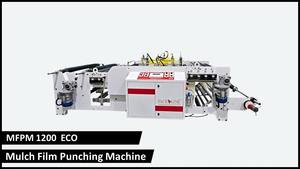 Machine automatique de perforation de film de paillage, perforateur de film plastique agricole haute vitesse - Product Image 2