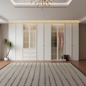 Armoire sur mesure respirante avec panneaux arrière espacés pour chambre en région subtropicale, réduit le risque de moisissure à l'intérieur des vêtements. - Product Image 2