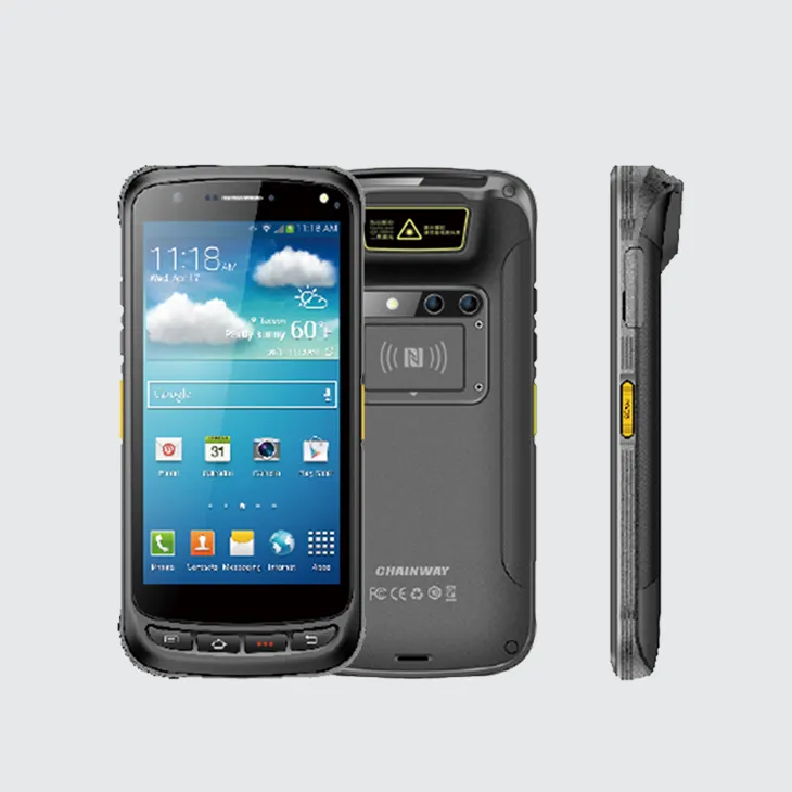 Chainway C71 NFC /Wifi/카메라/GPS/2D 바코드 스캐너와 휴대용 RFID 모바일 데이터 터미널