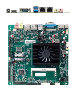 Industriële Mini Itx I3-5005U Hoge Kwaliteit <span class=keywords><strong>2</strong></span> * Rj45 9 * Usb 6 * Com Poorten Dc 12V Moederbord - Product Image 3