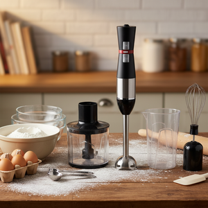 Appareils de Cuisine Ustensiles Mixeur Plongeant Professionnel <span class=keywords><strong>Blender</strong></span> à Main Immersion <span class=keywords><strong>Blender</strong></span> Bon Ensemble <span class=keywords><strong>3</strong></span> en 1 - Product Image 2