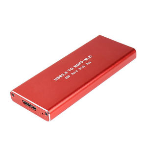 Nueva Carcasa de Aluminio para SSD M.<span class=keywords><strong>2</strong></span> NGFF, USB 3.0, 5 Gbps, Caja Externa para Disco Duro SATA/NVMe - Product Image 2