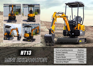 เครื่องขุดดินขนาดเล็ก1.2ตันเครื่องขุดดินไฮดรอลิกจากจีน HT12G แบรนด์สูง - Product Image 6