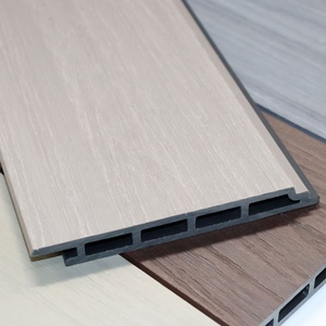 Panneau mural WPC imitation bois pour hôtel, appartement, usage extérieur, résistant aux UV, écologique, imperméable, ignifuge, revêtement extérieur - Product Image 3