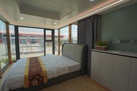 Maison préfabriquée capsule d'espace lit cabine d'hôtel maison modulaire préfabriquée capsule conteneur maison pliable minuscule Capsule Maison