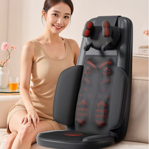 <span class=keywords><strong>Coussin</strong></span> de massage multifonctionnel <span class=keywords><strong>chauffant</strong></span> vibrant pour le dos, le cou et les épaules, massage Shiatsu - Product Image 1