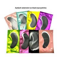 Plester Mata Kolagen Penambah Bulu Mata Terlaris Lintas Negara, Bantalan Isolasi Bulu Mata, Hidrogel Hitam Anti UV, Kain Non-woven