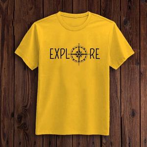 OEM Logo Solid Neck Short Sleeve Men's T-Shirt 100% Cotton Spandex Quick Dry Custom Printed Plain Jersey Knitted Fabric - Product Image 3