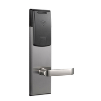 Serrure de porte électronique intelligente pour hôtel, design original, personnalisable, compatible avec l'application Tuya, carte RFID, prise en charge du SDK, en acier inoxydable, usage commercial