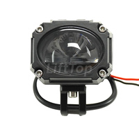 Feu de signalisation de sécurité mini LED rouge SG AU11R(8W) pour chariot élévateur 12V-80V, lampe d'avertissement de zone dangereuse pour entrepôt