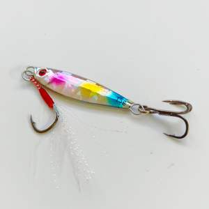 Señuelo de Pesca de Hierro Pequeño de Largo Alcance, Marca <span class=keywords><strong>Jema</strong></span>, Juego de Señuelos Giratorios para Pesca en Mar, Caballa y Peces de Agua Dulce, Señuelo Artificial - Product Image 5