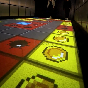 Jeu interactif d'évasion et de déminage, Tapis de jeu sensoriel Kydvar Activate the Game Floor is Lava Fun pour salle de jeux - Product Image 4