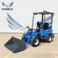Système de direction hydraulique pour chargeuse certifié NIMBUS CE EPA EuroV ISO, adapté aux chantiers de construction
