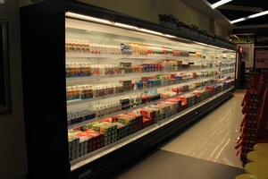 Nuevo diseño, buen <span class=keywords><strong>precio</strong></span>, <span class=keywords><strong>refrigerador</strong></span>, doble cortina de aire, congelador, supermercado, vitrina de <span class=keywords><strong>frutas</strong></span> <span class=keywords><strong>y</strong></span> <span class=keywords><strong>verduras</strong></span> - Product Image 6