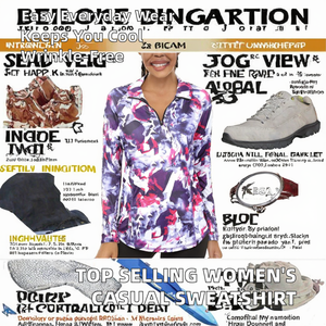 เสื้อฮู้ดผู้หญิงขายดี ลายพิมพ์ฤดูหนาว แขนยาว ผ้าโพลีเอสเตอร์ 100% สวมใส่สบาย ไม่ยับ ระบายอากาศได้ดี - Product Image 2