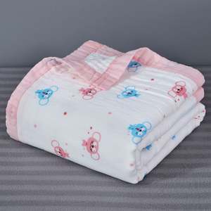 6 Layers Newborn Customize 100 Organic Cotton Baby Muslin <b>Swaddle</b> <b>Wrap</b> Kids Muslin <b>Swaddle</b> Blankets - Product Image 4