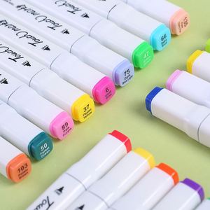 Ensemble de stylos marqueurs à pointe pinceau pour emballage personnalisé, 60/80/168/262 couleurs, pour dessin artistique, peinture, papeterie, ensemble de stylos de couleur - Product Image 3