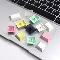 DSA Keycaps Low-profile Round Keycaps Mechanical Keyboard Keycaps Multi-color 1u/1.25u/1.5u/2u