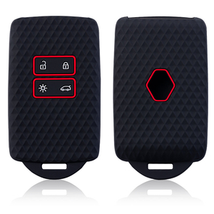 Funda de silicona para llave de coche, carcasa para Renault Koleos Captur Kadjar Megane Clio <span class=keywords><strong>Talisman</strong></span> Scenic Arkana Zoe para Dacia Sandero - Product Image 6