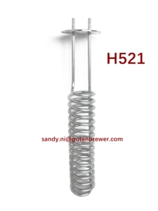 Aksesoris pembuatan bir 4 "<span class=keywords><strong>TC</strong></span> Chiller Coil dengan Barb kualitas tinggi penukar panas pendingin kumparan imersi Wort Chiller 5m 6m - Product Image 3