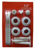 Kit d'accessoires pour radiateur en aluminium
