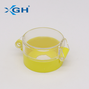 22MM Đáy Vàng Trong Suốt Nút Bảo Vệ Hộp Dừng Khẩn Cấp Nút Bảo Vệ - Product Image 5