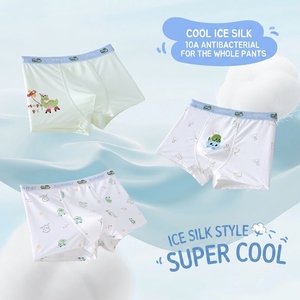 Boxers en soie glacée respirants et antibactériens pour adolescents en puberté, collégiens et lycéens - Product Image 5