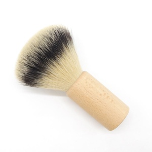 Brosse à barbe en poils <span class=keywords><strong>de</strong></span> bambou écologique, manche en bambou, brosse à raser professionnelle pour barbier, logo personnalisable, pour hommes, salon <span class=keywords><strong>de</strong></span> coiffure, usage domestique - Product Image 4
