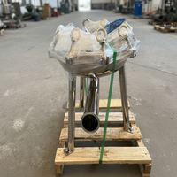 Carcasa de Filtro de Cartucho PLC de Alta Precisión de Acero Inoxidable Sanitario 304/316L, Bomba de 1000L/H para Tratamiento de Agua, Bebidas y Alimentos Líquidos