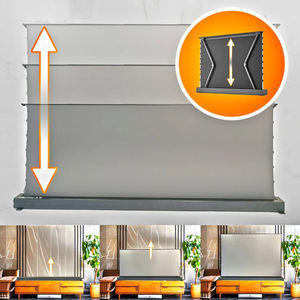 Écran de <span class=keywords><strong>projection</strong></span> électrique en cristal <span class=keywords><strong>gris</strong></span> ALR de 84 pouces, écran de <span class=keywords><strong>projection</strong></span> électrique 4K - Product Image 2