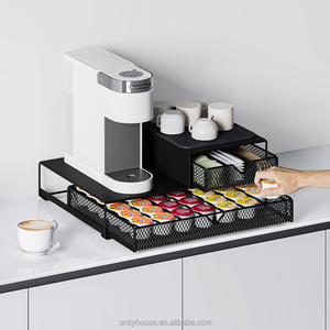 <strong>Coffee</strong> Bar Accessories Caddy with a Pull Out Drawer for <strong>Keurig</strong> <strong>Pod</strong> and K Cup Storage - Product Image 2