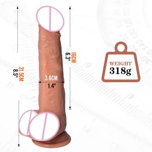 Realistischer Flüssigsilikon-Dildo in Übergröße, Sexspielzeug, Sexuelle Produkte zur Weiblichen Masturbation, Riesiges Sexspielzeug mit Saugnapf für Frauen - Product Image 4