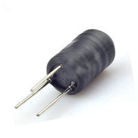 Noyau magnétique radial en ferrite à 3 broches, bobine d'inductance miniature pour buzzer de voiture