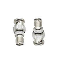Système de microphone sans fil Q9 Adaptateur UHF Mini UHF Femelle vers BNC Mâle Connecteur coaxial RF pour radio