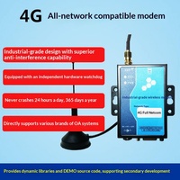4G 모든 네트워크 호환 모뎀(SMS 알람 기능 포함) OA 소프트웨어 및 PLC RS232 인터페이스 지원 중국산