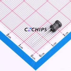 Inductor de Anillo de Color XR4*6-151K-L / Componente de Orificio Pasante (THT), D4xL6mm 150uH 10% 200mA 1.4Ohm - Product Image 1