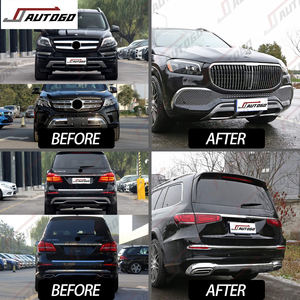 Bodykit para X166 GL GLS 13-10 actualización <span class=keywords><strong>a</strong></span> X167 Maybach parachoques delantero trasero rejilla faro luz trasera espejo lateral capó guardabarros <span class=keywords><strong>maletero</strong></span> - Product Image 2