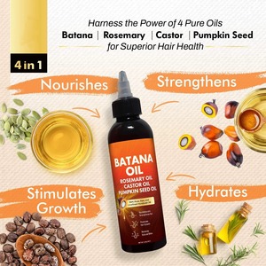 <span class=keywords><strong>Olio</strong></span> di Batana Grezzo Honduregno Naturale Non Raffinato per la Crescita dei Capelli, Marchio del Distributore all'Ingrosso - Product Image 2