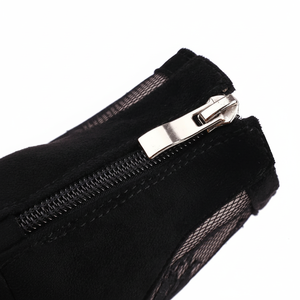 Stivaletti Chelsea da Donna con Lacci, Punta a Spillo, Tacco Alto, Senza Plateau, Stili Invernali, Autunnali ed Estivi - Aumento di Altezza in PU - Product Image 1