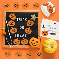 Autocollants Citrouille Laser Holographiques Personnalisés Scintillants, Imperméables, Résistants à la Déchirure, en PET Écologique, Décorations Adhésives pour Halloween