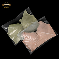 Emballage de vêtements sac à fermeture éclair glissière fermeture éclair t-shirt sous-vêtements givré mat emballage vêtements sacs en plastique
