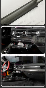 Kit de Carrocería de Fibra de Carbono Seca ICOOH Racing, Tira Decorativa para el Panel de Instrumentos para <span class=keywords><strong>Toyota</strong></span> <span class=keywords><strong>SUPRA</strong></span> A90 A91 2019+ - Product Image 3