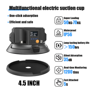 Support à ventouse incurvé pour GoPro Hero Session et autres caméras d'action - Supports de caméra d'action durables - Product Image 4