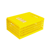 CETTIA KD650 Cage de transport de poulets de chair de volaille de ferme disponible en trois tailles pour poussins d'un jour